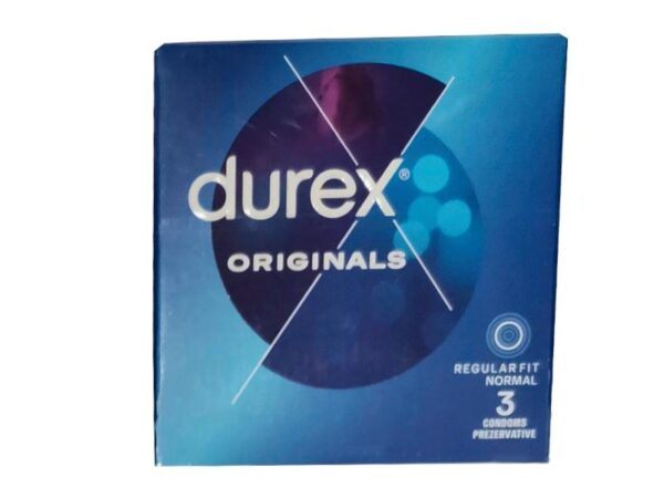 DUREX ORIGINALS (3 ΠΡΟΦΥΛΑΚΤΙΚΑ) ΜΕ ΛΙΠΑΝΤΙΚΟ
