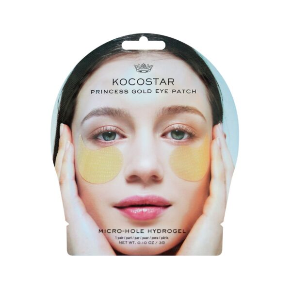 Kocostar Princess Gold Eye Patch Επιθέματα Ενυδάτωσης Ματιών, 1ζεύγος