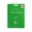 Kocostar Tea Tree Sheet Mask Εμποτισμένη Μάσκα Προσώπου για Τόνωση, 25ml