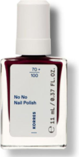 Korres Gloss Βερνίκι Νυχιών Μακράς Διαρκείας 59 Burgundy Red 11ml