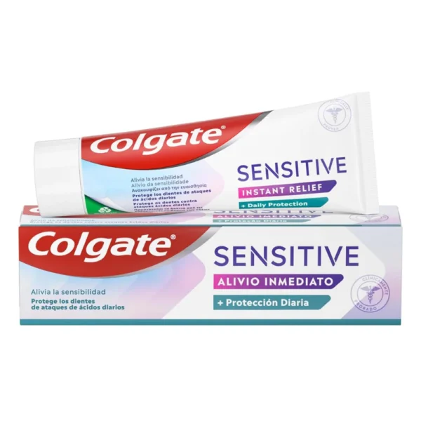 Colgate Sensitive Instant Relief Daily Protection Οδοντόκρεμα Άμεσης Ανακούφισης για Ευαίσθητα Δόντια, 75ml