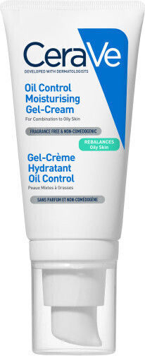 CeraVe Oil Control Ενυδατικό & Ρυθμιστικό Gel Προσώπου Ημέρας με Υαλουρονικό Οξύ & Νιασιναμίδη 52ml