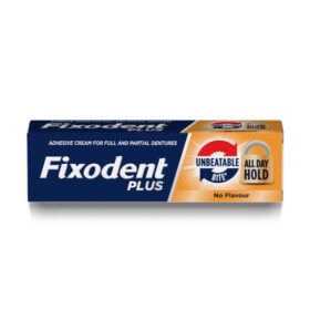 Fixodent Plus Strong Bite Στερεωτική Κρέμα για Oλικές & Mερικές Oδοντοστοιχίες, 40ml