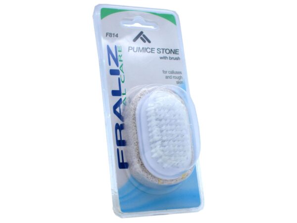 Fraliz Pumice Stone F814, Ελαφρόπετρα Με Βουρτσάκι, 1 τεμάχιo
