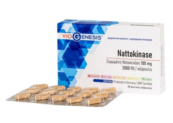 VioGenesis Nattokinase 100 mg 30 caps