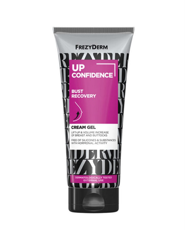 Frezyderm UP Confidence Bust Recovery Cream Gel Κρέμα Τζελ για Ανόρθωση & Αύξηση Όγκου Στήθους & Γλουτών, 200ml