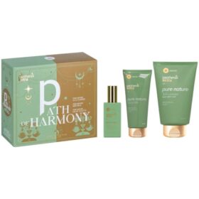 Panthenol Extra Promo Path of Harmony με Pure Nature 3in1 Cleanser Σαμπουάν - Αφρόλουτρο, 200ml & Pure Nature Body Milk Ενυδατικό Γαλάκτωμα Σώματος, 100ml & Pure Nature Eau De Toilette Γυναικείο Άρωμα, 50ml, 1σετ