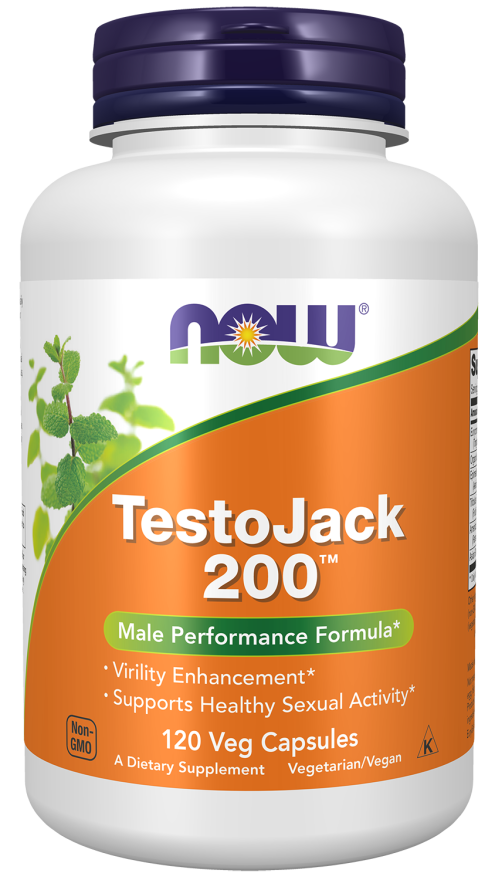 TestoJack 200™ - NOW Foods 120 caps