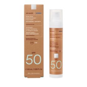 Korres Κόκκινο Σταφύλι Αντηλιακή Κρέμα Προσώπου με Διάφανη Λάμψη SPF50 50ml