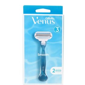Gillette Venus Smooth Ξυριστική Μηχανή & 2 Ανταλλακτικές Κεφαλές