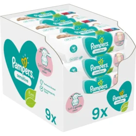 Pampers Μωρομάντηλα Sensitive 9x52τμχ