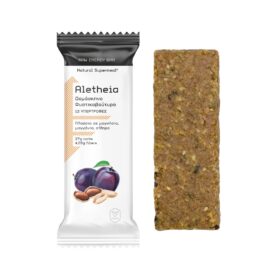 ALETHEIA RAW ENERGY BAR ΔΑΜΑΣΚΗΝΟ & ΦΥΣΤΙΚΟΒΟΥΤΥΡΟ 50gr