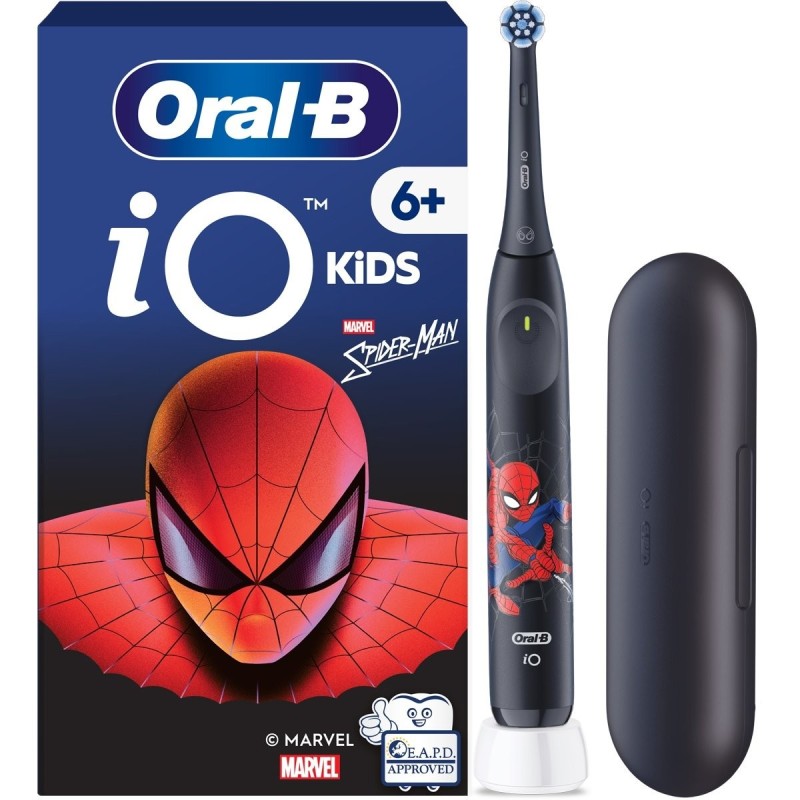 Oral-B iO Kids Spider-Man Black Παιδική Ηλεκτρική Οδοντόβουρτσα 1τμχ