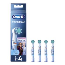 Oral-B Pro Kids 3+ Frozen Ανταλλακτικές Κεφαλές Ηλεκτρικής Οδοντόβουρτσας 4τμχ