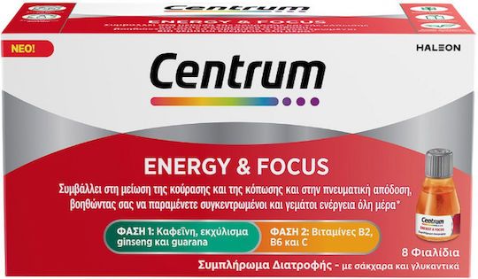 Centrum Energy & Focus, 8Vials