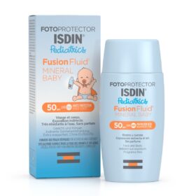 ISDIN Fotoprotector Pediatrics Fusion Fluid Mineral Baby SPF50 Βρεφικό Αντηλιακό από 6m+, 50ml