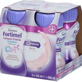 Fortimel Forticare Sensations Cool Berry Flavour, 4x125ml