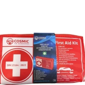 Cosmic First Aid Kit Πλήρες Φαρμακείο Πρώτων Βοηθειών για το Αυτοκίνητο με Πιστοποίηση DIN13164:2022